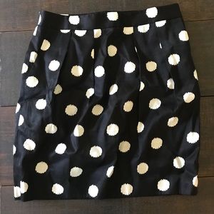 Black and white skirt
